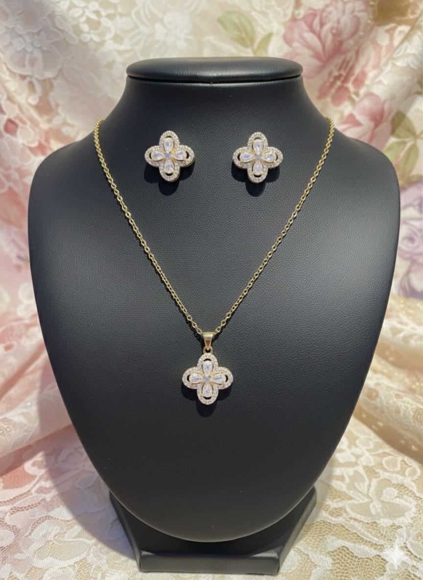 PARURE FEMME EN ACIER INOXYDABLE 316L (P7)