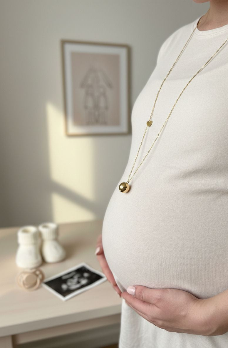 Collier Bola de Grossesse en Acier inoxydable (316L) C3