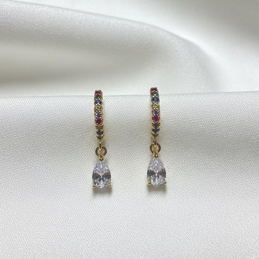 BOUCLES D'OREILLES PENDANTES EN ACIER INOXYDABLE 316 L (B51)