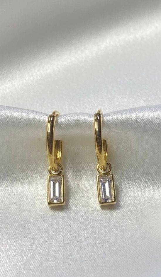 BOUCLES D'OREILLES PENDANTES EN ACIER INOXYDABLE 316 L (B52)