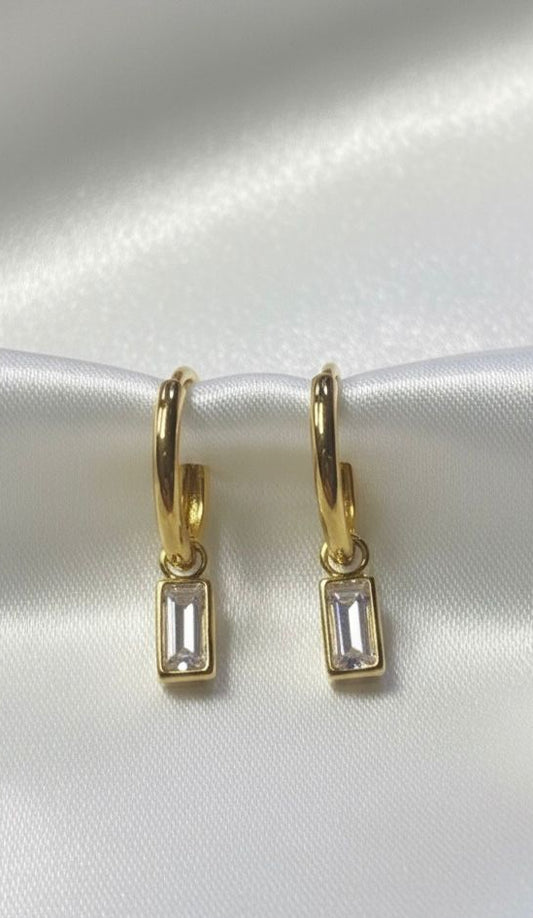 BOUCLES D'OREILLES PENDANTES EN ACIER INOXYDABLE 316 L (B52)