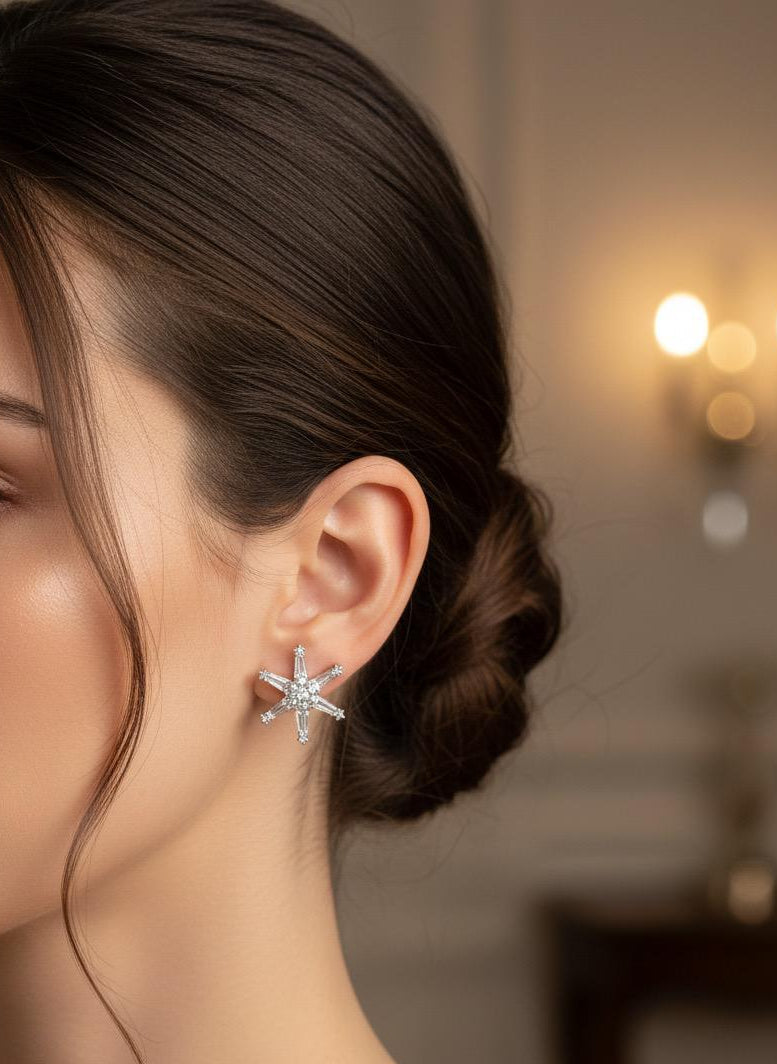 BOUCLES D'OREILLES PENDANTES EN ACIER INOXYDABLE 316 L (B74)