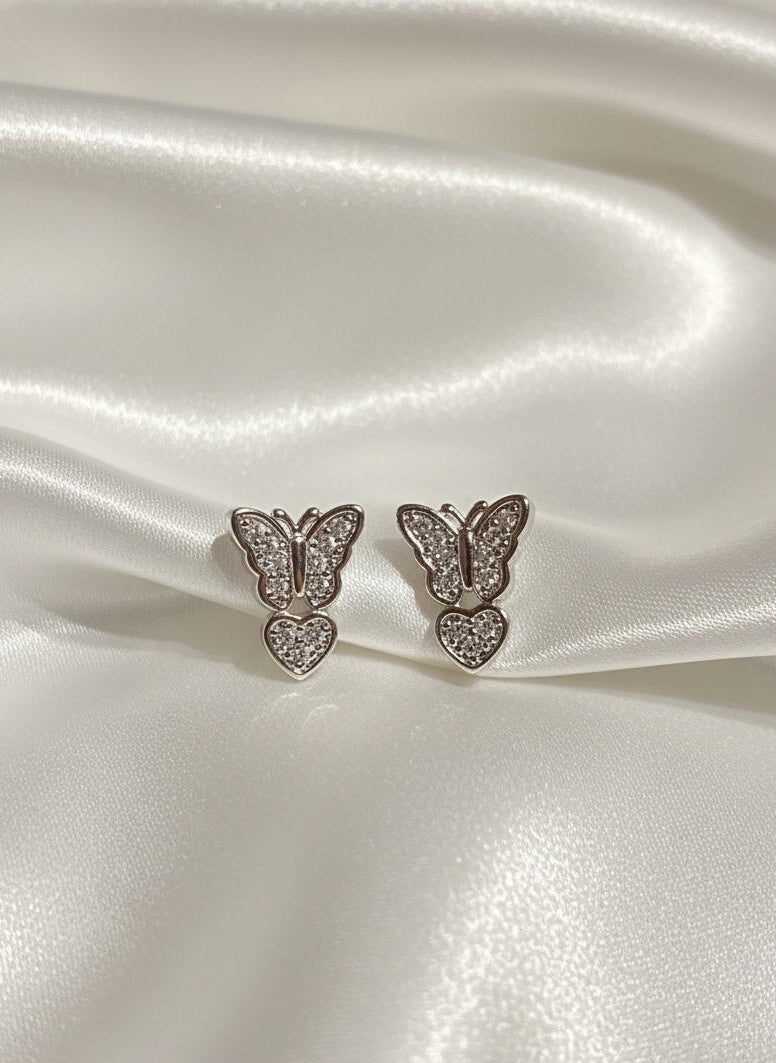 BOUCLES D'OREILLES PENDANTES EN ACIER INOXYDABLE 316 L (B76)