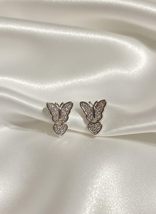 BOUCLES D'OREILLES PENDANTES EN ACIER INOXYDABLE 316 L (B76)