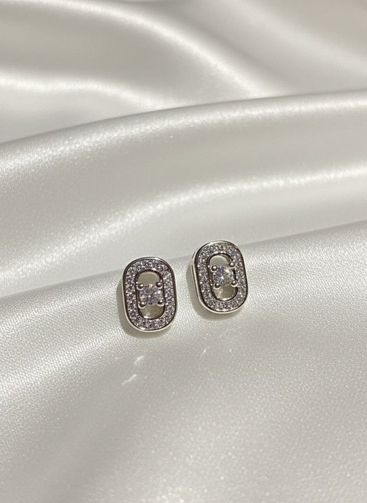 BOUCLES D'OREILLES PENDANTES EN ACIER INOXYDABLE 316 L (B82)