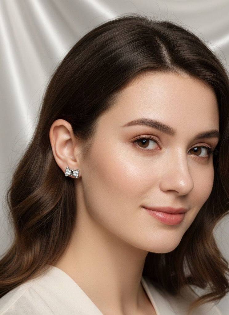 BOUCLES D'OREILLES PENDANTES EN ACIER INOXYDABLE 316 L (B90)