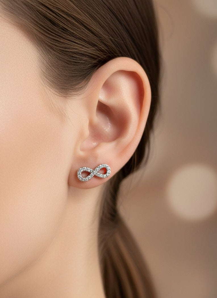 BOUCLES D'OREILLES PENDANTES EN ACIER INOXYDABLE 316 L (B94)