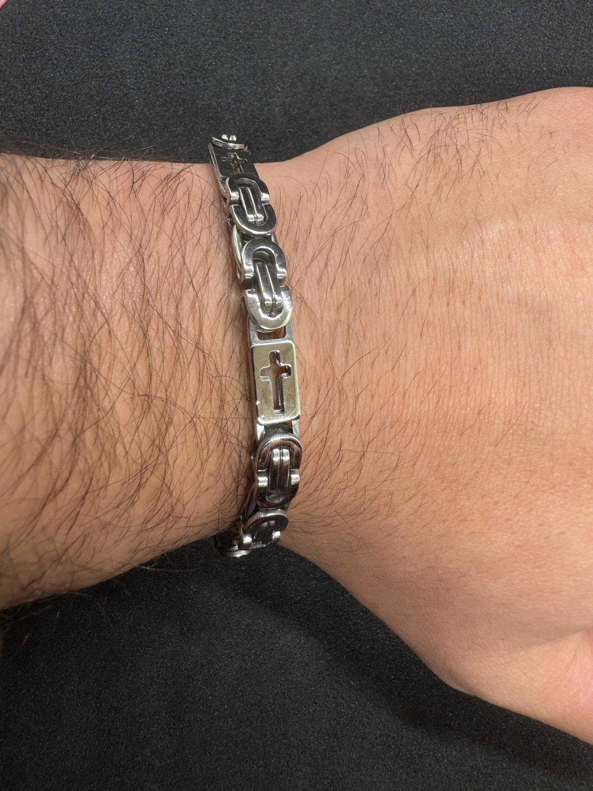 Bracelets Homme en Acier Inoxydable