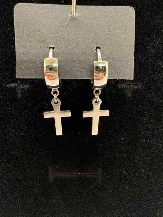 Bocules D'Oreilles Hommes en Acier Inoxydable