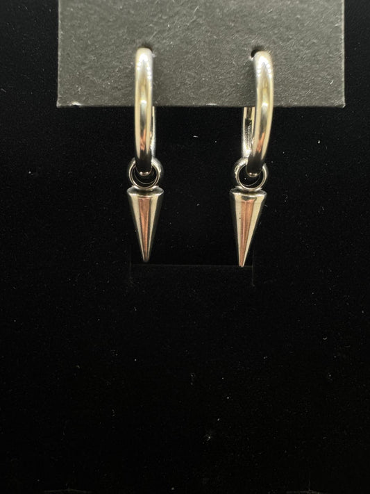 Bocules D'Oreilles Hommes en Acier Inoxydable