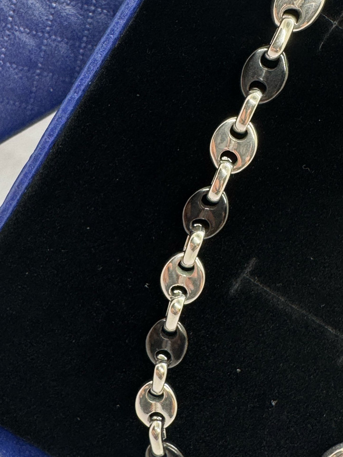 Collier Homme Grain De Café Petit Modèle En Acier Inoxydable
