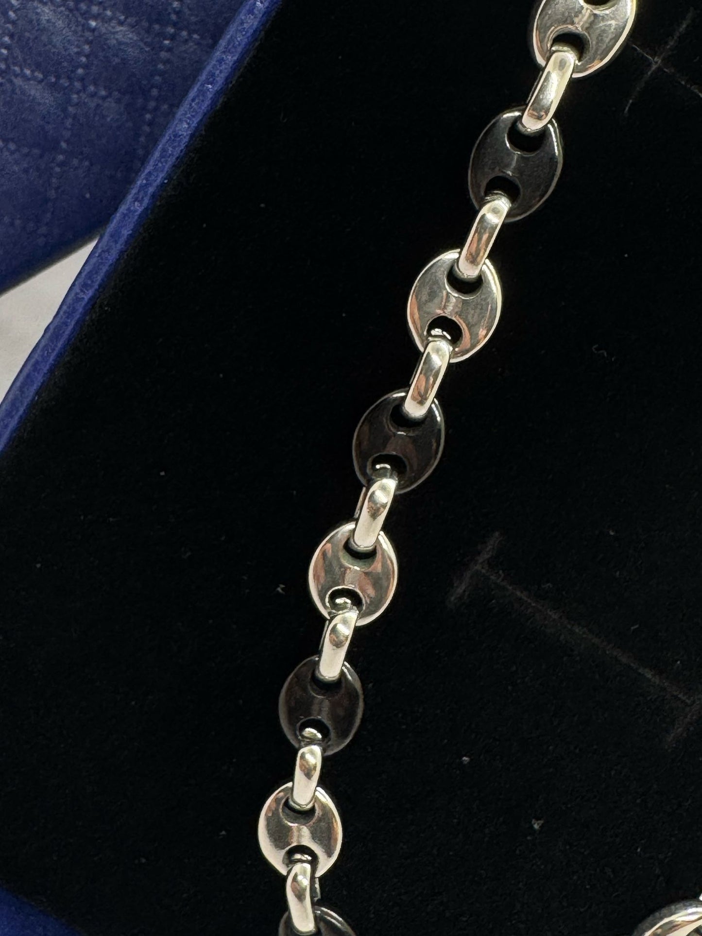 Collier Homme Grain De Café Petit Modèle En Acier Inoxydable